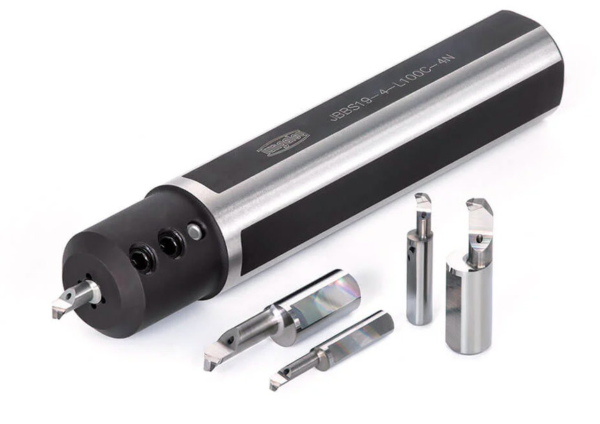 TinyMiniTurn Offers CBN-tipped Boring Bars for Hard Part Machining